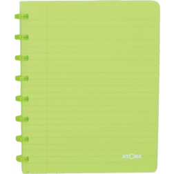 Atoma Trendy schrift, ft A5, 144 bladzijden, gelijnd, transparant groen
