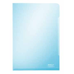 Leitz L-map Met versterkte geplakte rand aan onderzijde voor stijlvolle uitstraling. Kleur: blauw