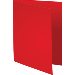 Exacompta dossiermap Forever met zichtrand, ft A4, pak van 100, rood