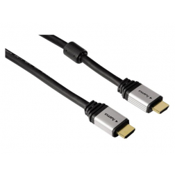 Kabel Hama Hdmi 24k Gold-p 0.75m Zw