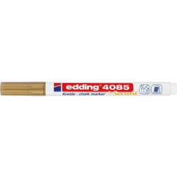 Edding Krijtmarker e-4085, ronde punt van 1 - 2 mm, goud