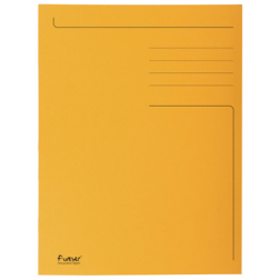 Exacompta dossiermap Foldyne ft 24 x 32 cm (voor ft A4), oranje, doos van 50 stuks