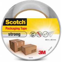 Scotch verpakkingsplakband Classic, ft 48 mm x 66 m, transparant, per rol