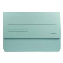 Class'ex documentenmap Pocket File blauw