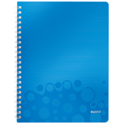 Leitz Schrift Wow ft 21 x 29,7 cm( A4), geruit 5 mm, blauw