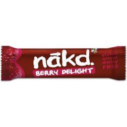 Nakd Berry Delight, reep van 35 g, pak van 18 stuks