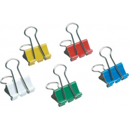 Pergamy foldbackclip 32 mm, 12 stuks