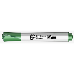 5 Star whiteboardmarker groen