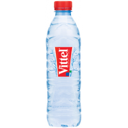 Vittel water, fles van 50 cl, pak van 24 stuks