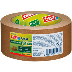 tesa verpakkingsplakband Paper Standard , ft 50 mm x 50 m