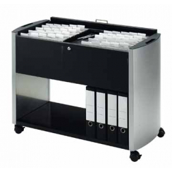 Durable dubbele hangmappenwagen Design line