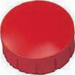 MAUL magneet Solid, 15 mm, trekkracht 150 gr, doos van 10 stuks, rood