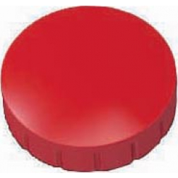 MAUL magneet Solid, 24 mm, trekkracht 600 gr, doos van 10 stuks, rood