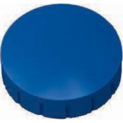 MAUL magneet Solid, 24 mm, trekkracht 600 gr, doos van 10 stuks, blauw