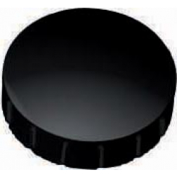 MAUL magneet Solid, 24 mm, trekkracht 600 gr, doos van 10 stuks, zwart