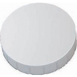 MAUL magneet Solid, 32 mm, trekkracht 800 gr, doos van 10 stuks, wit