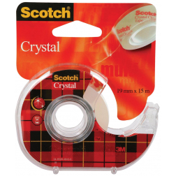 Scotch plakband Crystal ft 19 mm x 15 m