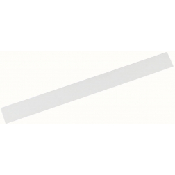 MAUL metaalstrip Standaard lijst zelfklevend 50X5cm wit