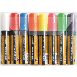 Krijtstift Securit SMA-720 blok ass 7-15mm blister ÃÂ  8st