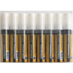Krijtstift Securit SMA-720 blok wit 7-15mm blister ÃÂ  8st
