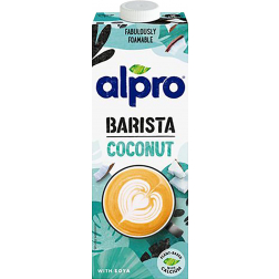 Alpro Barista plantaardige kokosmelk, 1 l, pak van 8 stuks
