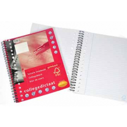 Multo collegedictaat ft 16,5 x 21 cm, gelijnd, 17-gaatsperforatie