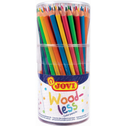 Jovi Kleurpotlood Woodless, doos van 48 stuks