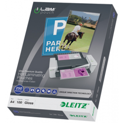 Leitz lamineeretuis Ilam ft A4, 2 x 250 micron, (500 micron), pak van 100 stuks