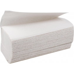 Papieren handdoek P2P Profi, Z-vouw, 2-laags, doos van 3.200 stuks