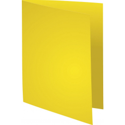 Exacompta Rock's 80 dossiermap, ft 22 x 31 cm, pak van 100, geel