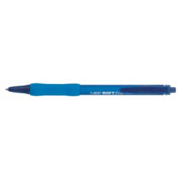 Bic balpen Soft Feel Clic Grip blauw