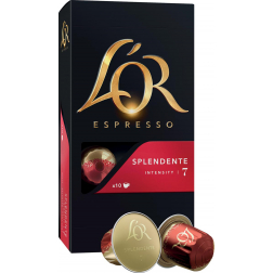 Douwe Egberts koffiecapsules L'Or Intensity 7, Splendente, pak van 10 capsules