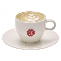 Kopje Douwe Egberts cappuccino 180ml wit