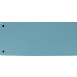 Pergamy verdeelstroken, pak van 100 stuks, blauw