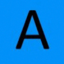 Labeltape Dymo LabelManager D1 polyester 19mm zwart op blauw