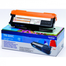 Brother toner, 1.500 pagina's, OEM TN-320C, cyaan