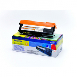 Brother toner, 1.500 pagina's, OEM TN-320Y, geel