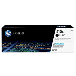 HP toner 410X, 6 500 pagina's, OEM CF410X, zwart