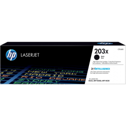 HP toner 203X, 3200 pagina's, OEM CF540X, zwart