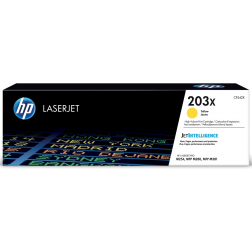 HP toner 203X, 2.500 pagina's, OEM CF542X, geel