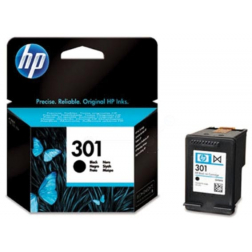 HP inktcartridge 301, 190 pagina's, OEM CH561EE, zwart
