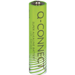 Q-CONNECT batterij, alkaline, AAA, blister van 4 stuks