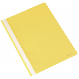 Q-CONNECT snelhechtmap, A4, geel