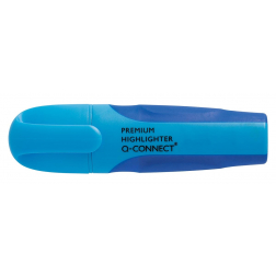 Q-CONNECT Premium markeerstift, blauw