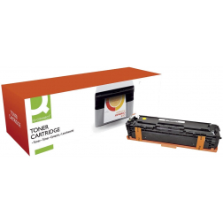Q-CONNECT toner geel 1800 pagina's voor HP - OEM: CF212A
