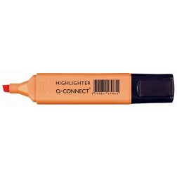 Q-CONNECT markeerstift pastel, oranje