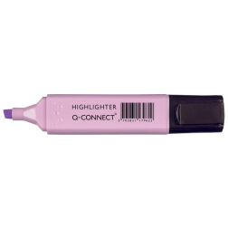 Q-CONNECT markeerstift pastel, violet