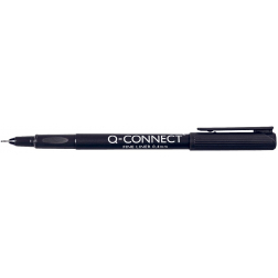 Q-CONNECT fineliner, 0,4 mm, zwart