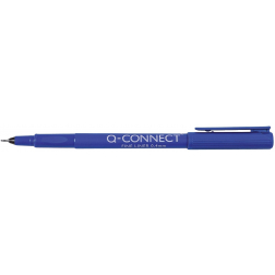 Q-CONNECT fineliner, 0,4 mm, blauw