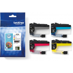 Brother inktcartridge, 750 pagina's, OEM LC-424VAL, 4 kleuren